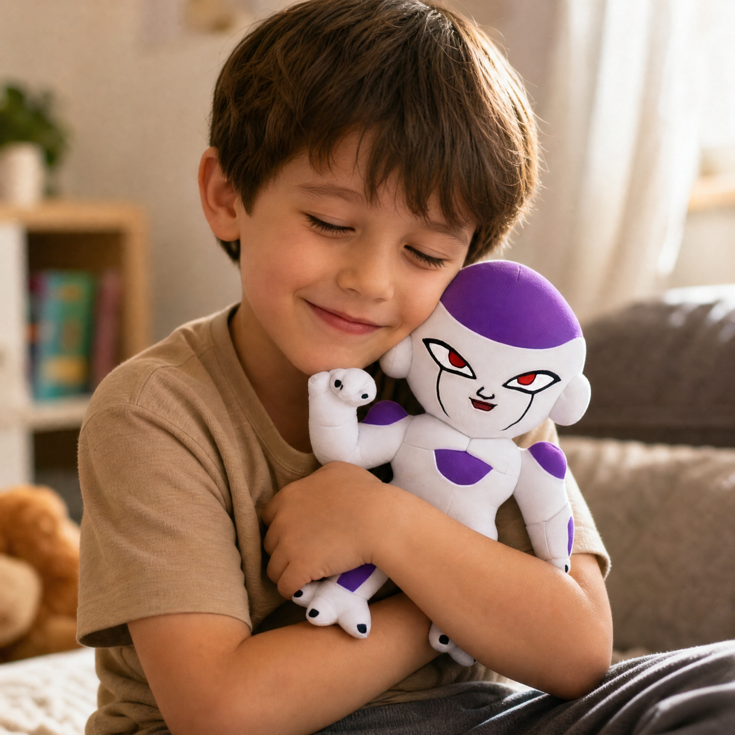 Peluche Freezer Dragon Ball 25cm - Utilisation cosy intérieur