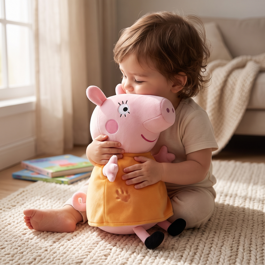 Peluche Maman Pig Peppa Pig 19cm - Utilisation cosy intérieur