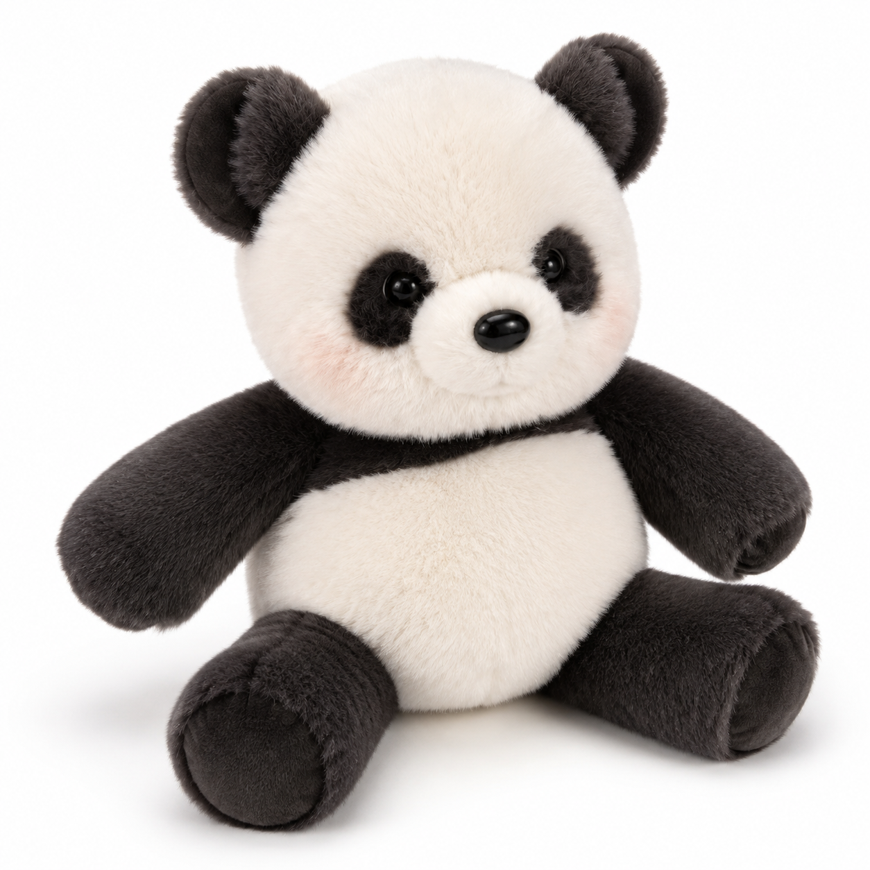 Peluche Panda Qui Court Sans Pile 45-60 cm - 45 cm / Noir · 60 cm / Noir