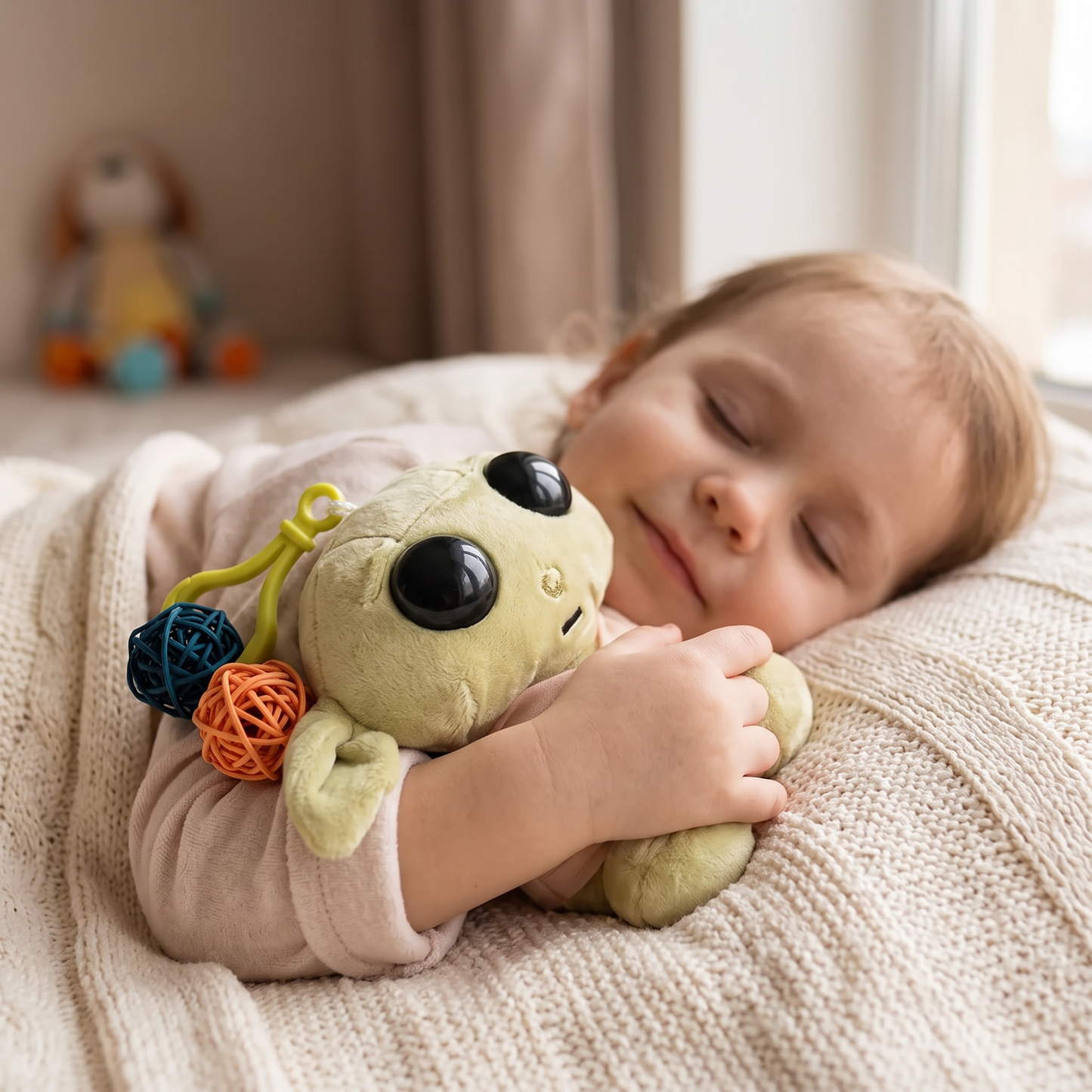 Porte-clé Peluche Baby Yoda Grogu 11cm - Utilisation cosy intérieur