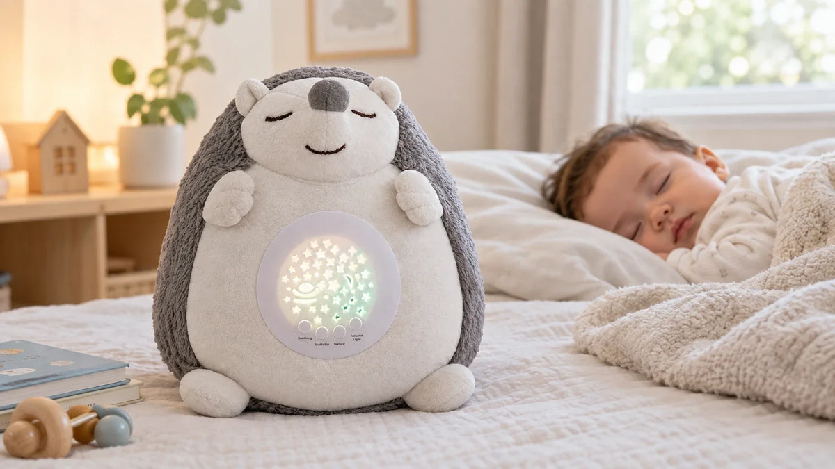 Peluche bruit blanc : quelle efficacité réelle sur le sommeil des bébés Image