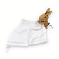 Peluche doudou plat tête cheval pour bébé