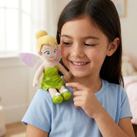 Peluche Fée Clochette aimantée épaule
