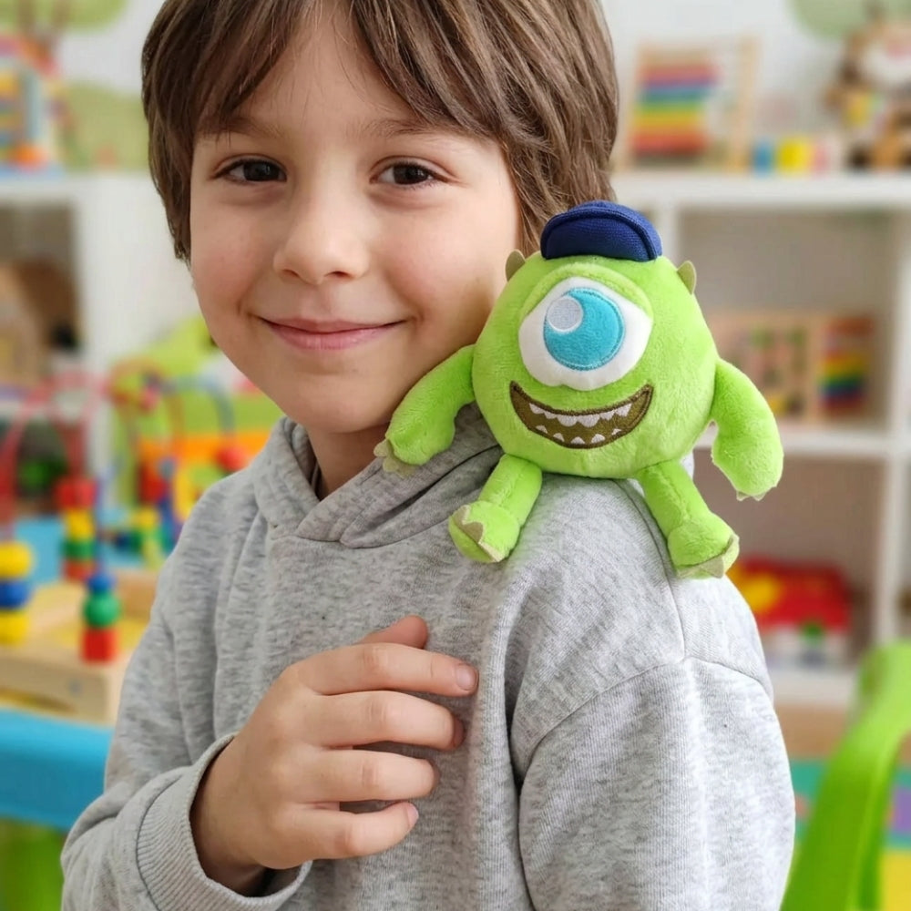 Peluche aimantée épaule Mike Wazowski dans Monstres & Cie