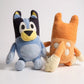Peluche douce Bingo Heeler petite sœur de Bluey