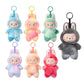 Blind box peluche type Labubu arc-en-ciel (non officiel)