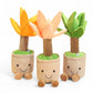Peluche plante kawaii yucca en pot