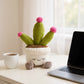 Peluche kawaii plante en pot rond