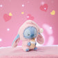 Blind box peluche Stitch en pyjama mignon