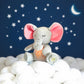 Éléphant en peluche veilleuse apaisante