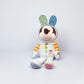 Peluche Mickey lapin coloré de Pâques