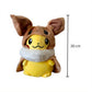 peluche pokémon - pikachu déguisé en évoli