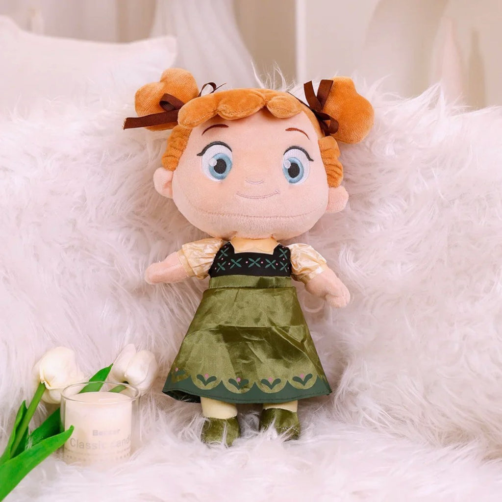 Peluche Reine des Neiges Anna enfant