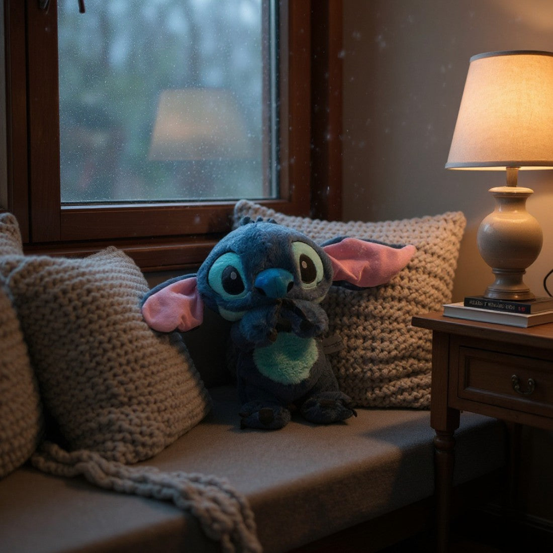 Peluche Stitch douce et expressive