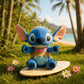 Peluche Stitch look hawaïen