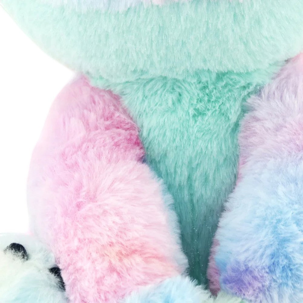 Peluche Stitch multicolore arc-en-ciel