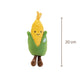 Peluche légume kawaii épi de maïs joyeux