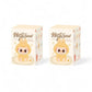 Blind box peluche type Labubu assis (non officiel)
