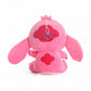 Peluche Angel rose tendre