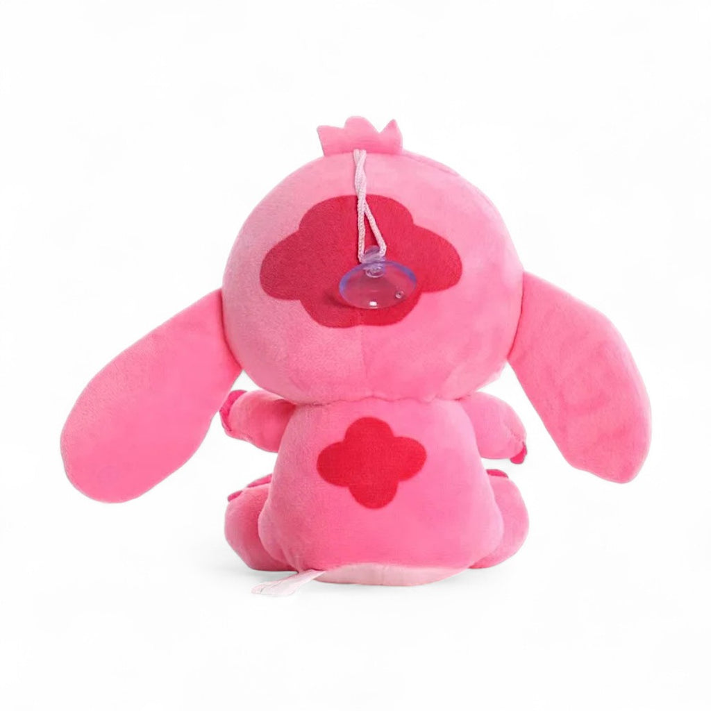 Peluche Angel rose tendre