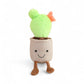 Peluche plante kawaii cactus fleuri