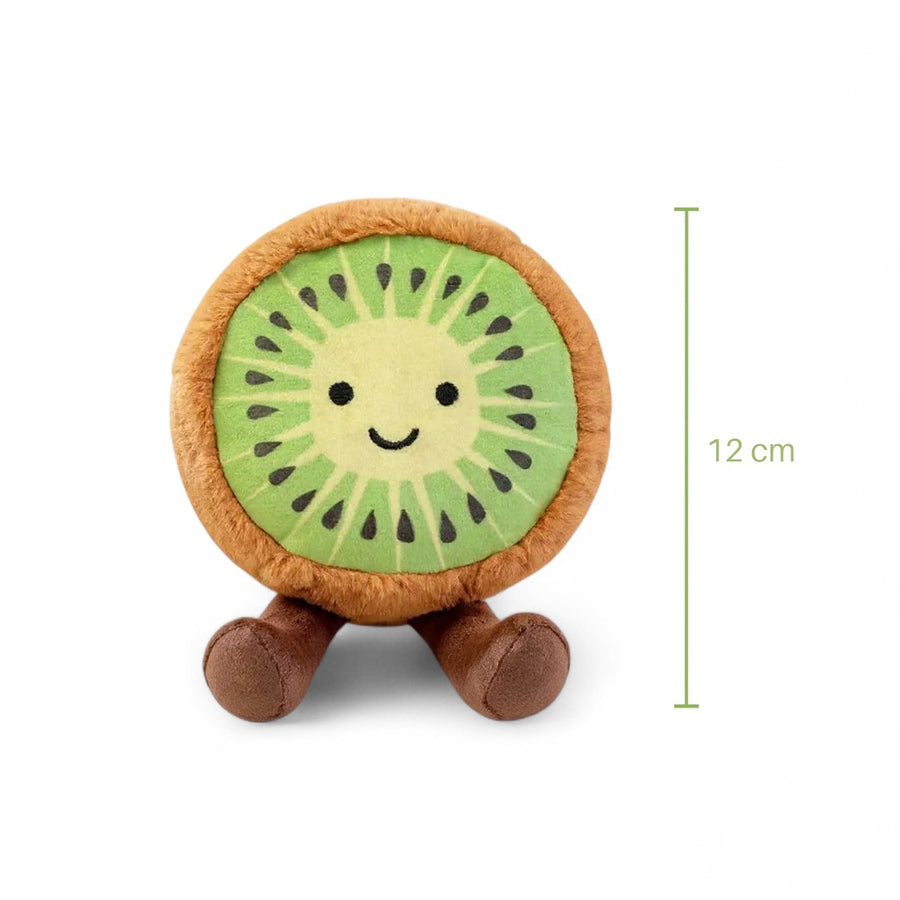 Peluche fruit kawaii kiwi joyeux