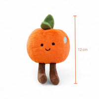 Peluche fruit kawaii orange malicieuse