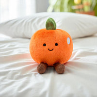 Peluche fruit kawaii orange malicieuse