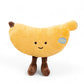 Peluche fruit kawaii banane joviale