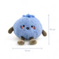 Peluche fruit kawaii myrtille attendrissante