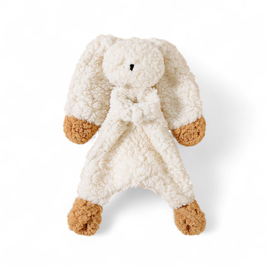 Peluche doudou lapin tout doux pour bébé