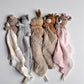 Peluche doudou plat tête koala pour bébé