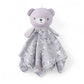 Peluche doudou plat tête ourson pour bébé