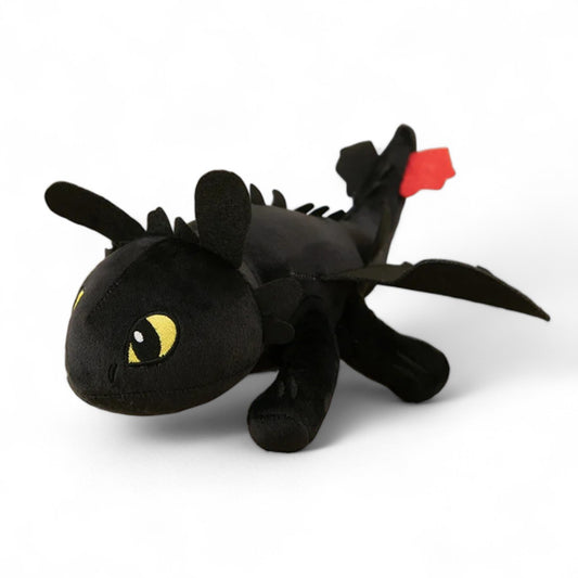 peluche Dragon Furie éclair et Krokmou