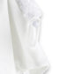 Doudou mouton blanc porte-tétine pour bébé