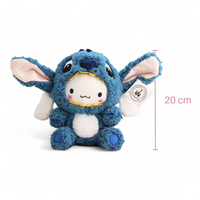 Peluche Cinnamoroll déguisé en Stitch