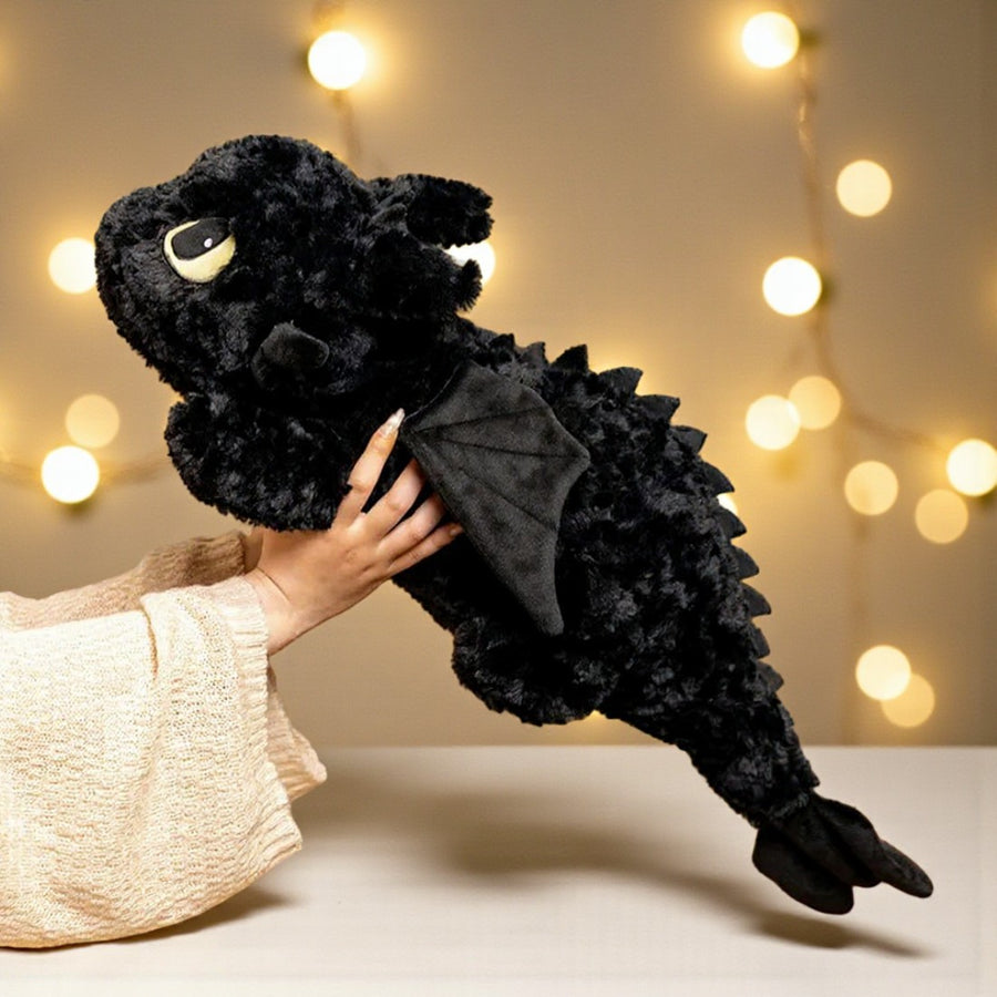 Peluche Dragon géante Krokmou moelleuse