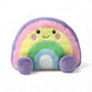 Peluche arc-en-ciel mignon multicolore