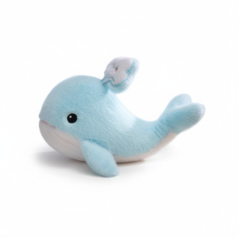 Peluche baleine bleue adorable toute douce