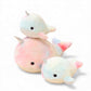 Peluche narval pastel féerique