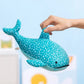 Peluche requin-baleine bleu océan