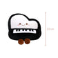 Peluche instrument kawaii piano tendre
