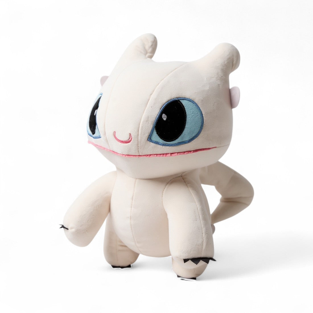 Peluche Dragon Furie éclair expression rigolote