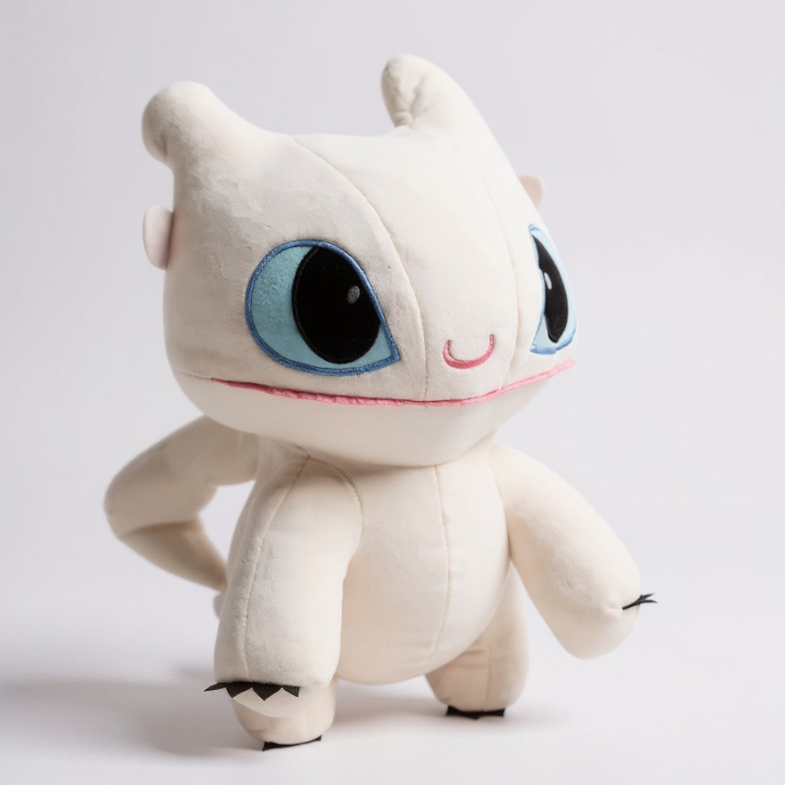 Peluche Dragon Furie éclair expression rigolote