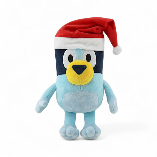 Peluche Bluey version Noël