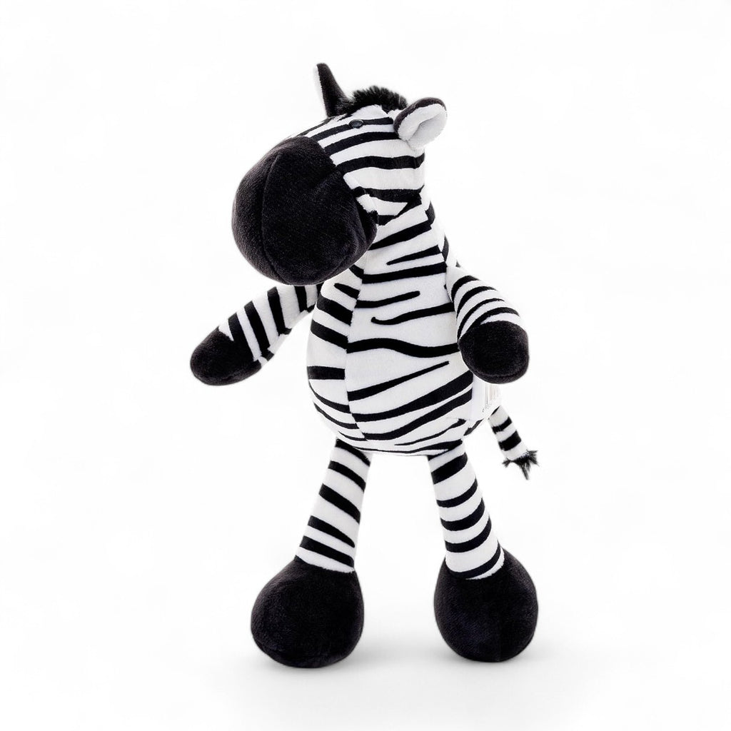 Peluche zèbre rigolo