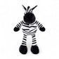 Peluche zèbre rigolo