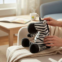 Peluche zèbre rigolo