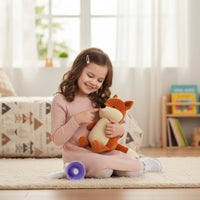 Peluche renard tout doux