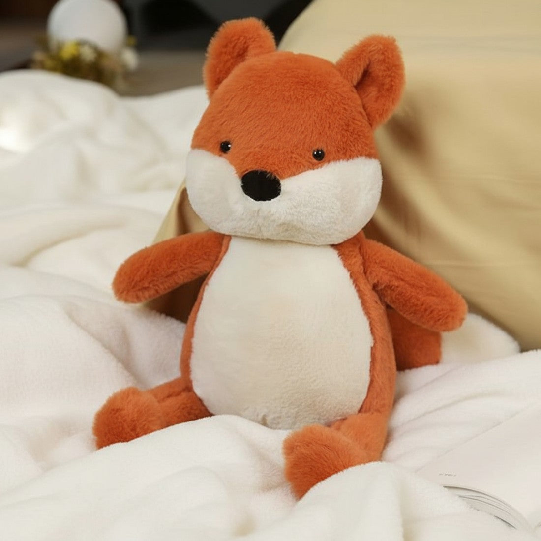 Peluche renard tout doux